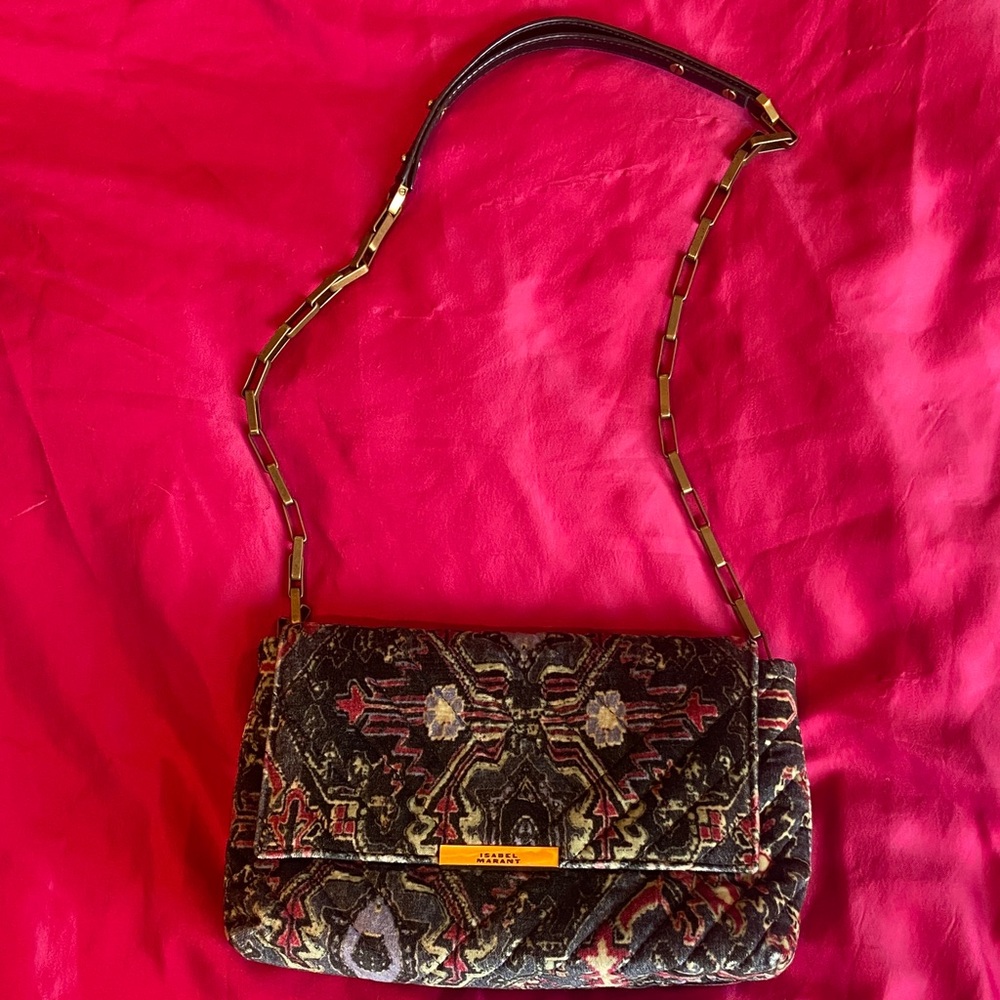 Isabel Marant Patterned Shoulder Bag